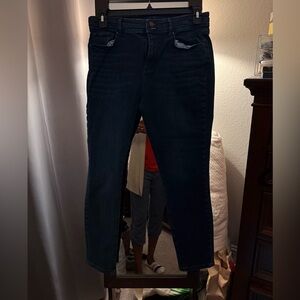 Ann Taylor Midnight Blue Ankle Jeans